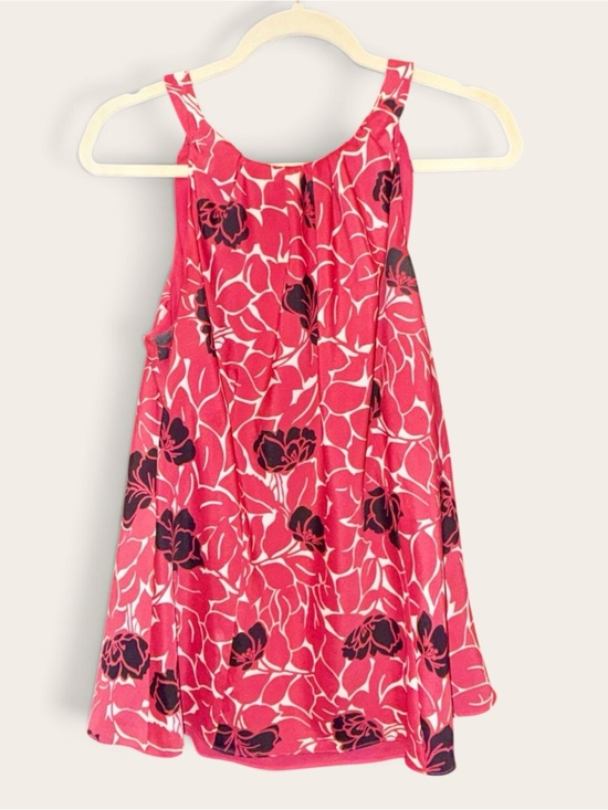 Ann Taylor Tops - Ann Taylor Floral Sleeveless Tank Top/Blouse with Bold Floral Abstract Print